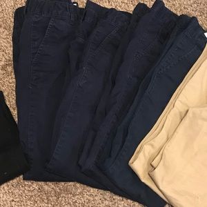 4 pair Children’s Place 10s boys navy pants